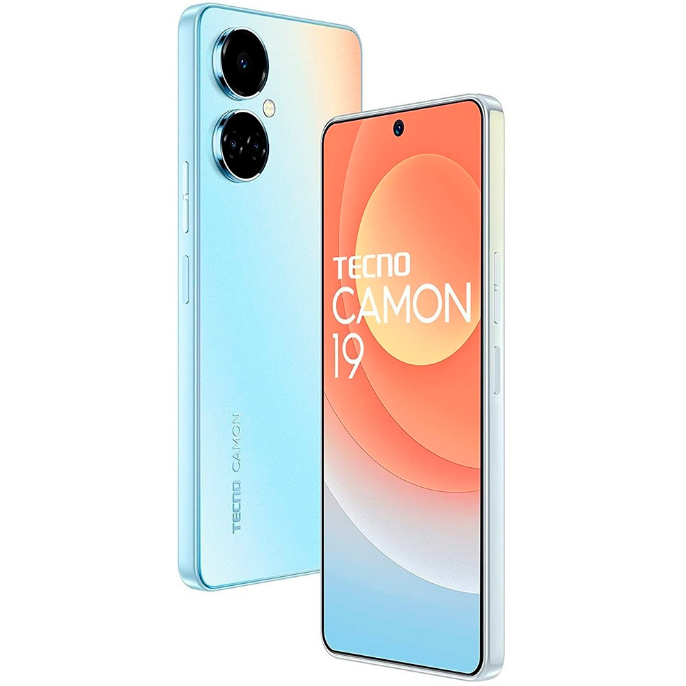 TECNO Camon 19 CI6n 6/128Gb NFC Dual SIM Sea Salt White купить в Киеве ➦  лучшая цена в Фокстрот по всей Украине: Харьков, Днепр, Одесса, Николаев,  Запорожье