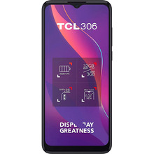 Смартфон TCL 306 (6102H) 3/32 Gb Dual Sim Space Gray