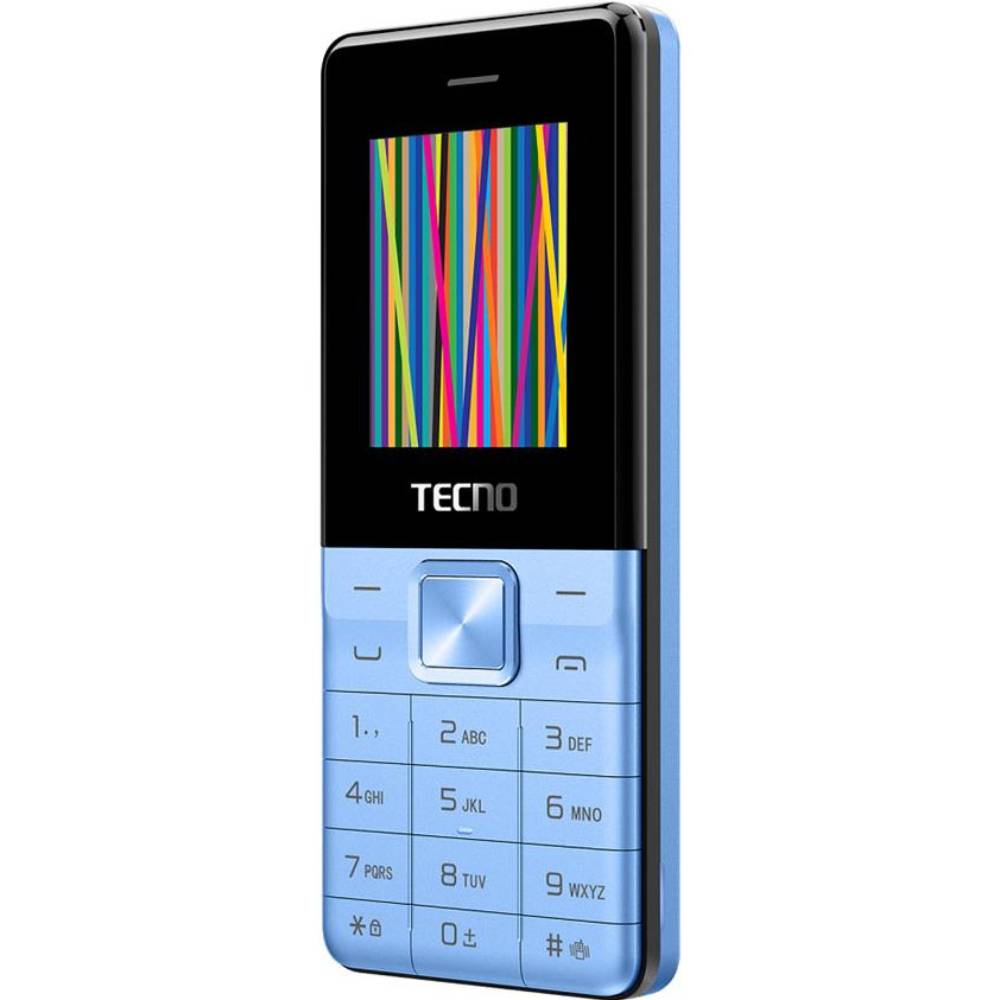 Мобильный телефон TECNO T301 16/4Mb Light Blue (4895180778698)