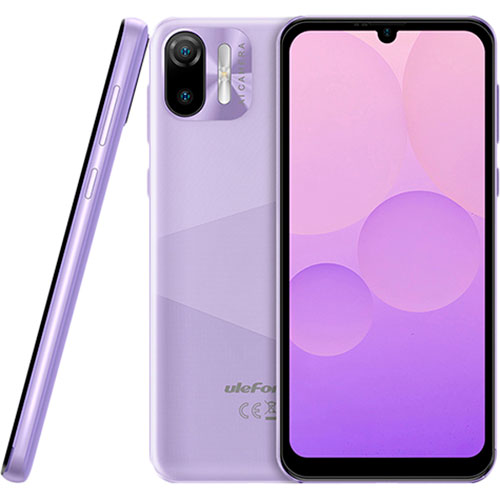 Смартфон ULEFONE Note 6T 3/64Gb Dual Sim Purple (6937748734666) Матриця IPS