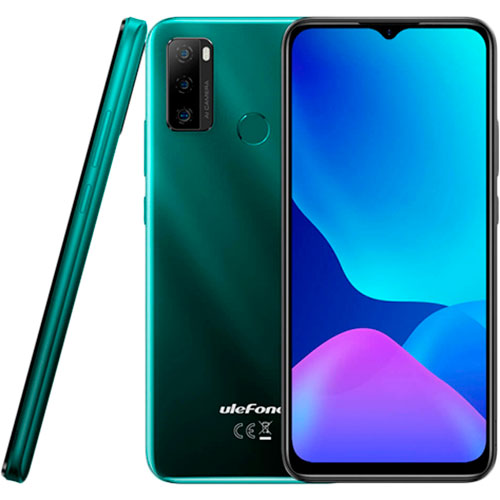 Смартфон ULEFONE Note 10P 3/128Gb Dual Sim Green (6937748734550) Вбудована пам’ять, Гб 128