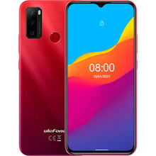 Смартфон ULEFONE Note 10P 3/128Gb Dual Sim Red (6937748734536)