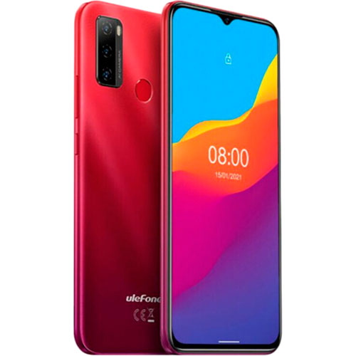 Смартфон ULEFONE Note 10P 3/128Gb Dual Sim Red (6937748734536) Матриця IPS