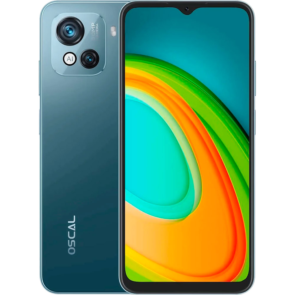 Oscal C80 8/128GB Dual Sim Blue купить в Киеве ? лучшая цена в Фокстрот по  всей Украине: Харьков, Днепр, Одесса, Николаев, Запорожье