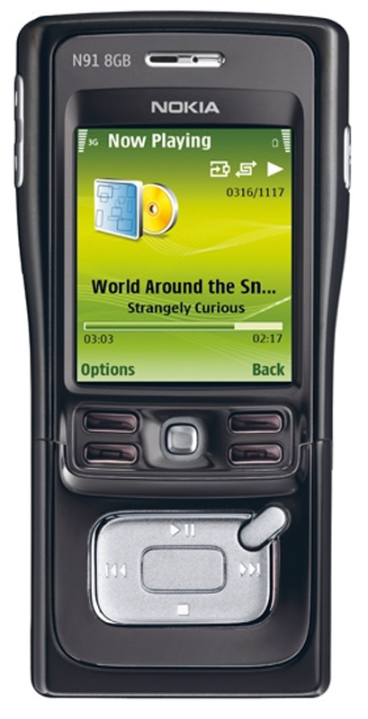 Смартфон NOKIA N91-2 (black)