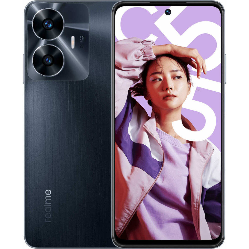 REALME C55 6/128Gb NFC Rainy Night (RMX3710 6/128) купить в Киеве ➦ лучшая  цена в Фокстрот по всей Украине: Харьков, Днепр, Одесса, Николаев, Запорожье