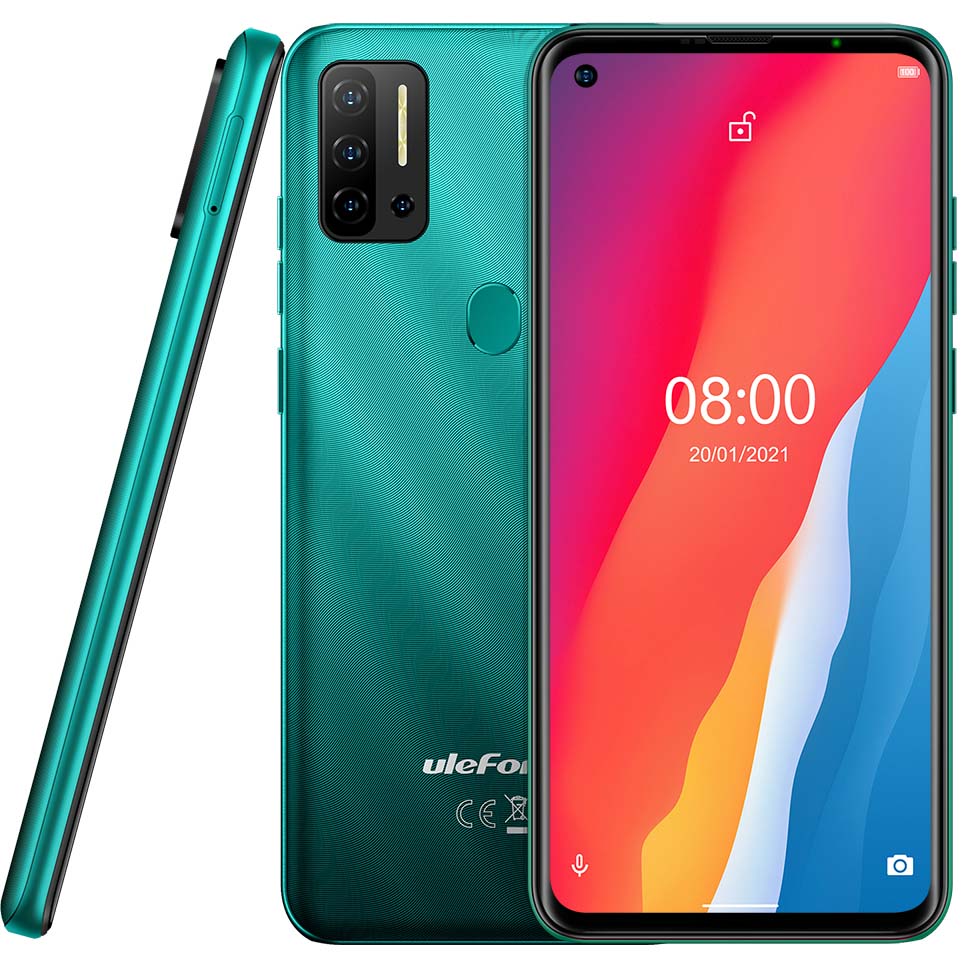 Смартфон ULEFONE Note 11P 8/128GB green (68091) Оперативна пам'ять, Гб 8