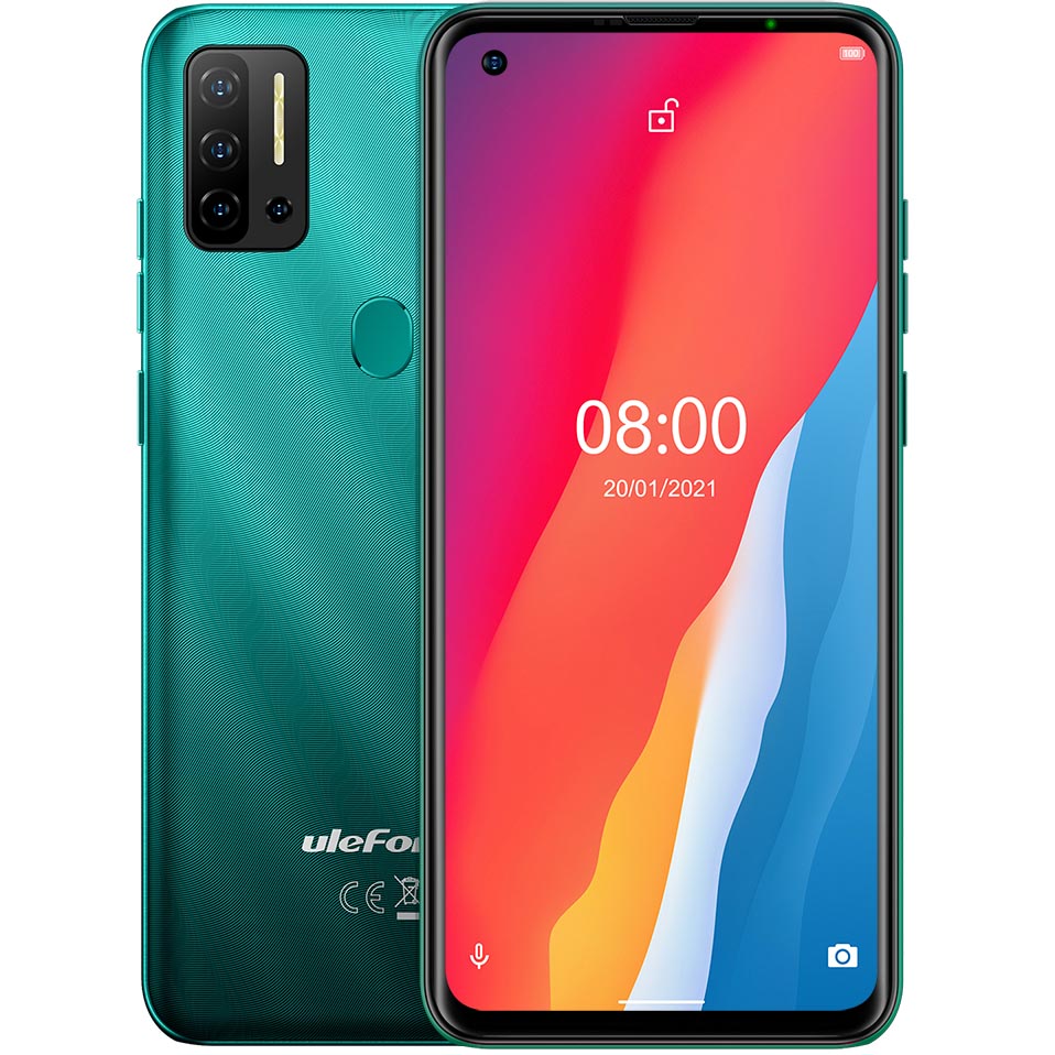 Смартфон ULEFONE Note 11P 8/128GB green (68091)