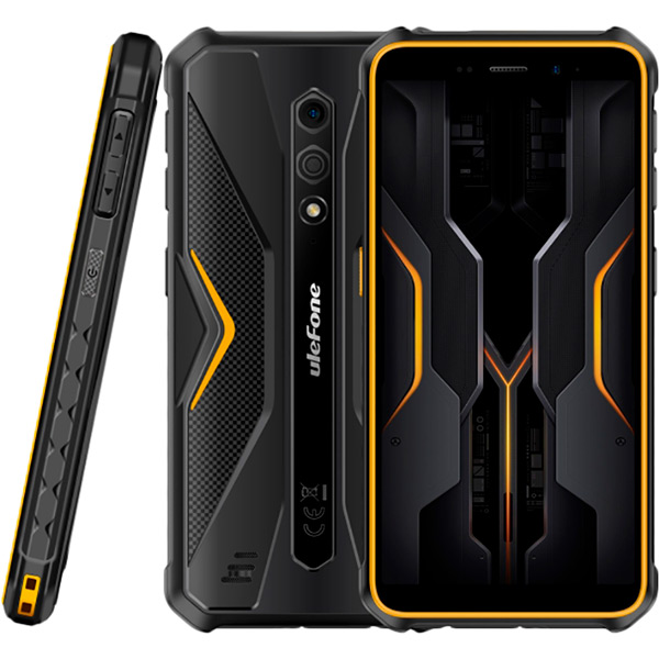 Смартфон ULEFONE Armor X12 3/32GB NFC Dual Sim Black Orange Матриця IPS