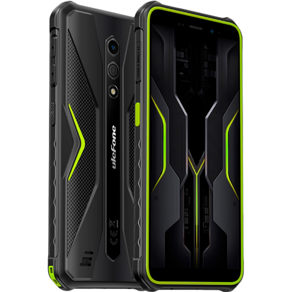 Смартфон ULEFONE Armor X12 Pro 4/64GB NFC Dual Sim Black Green Встроенная память, Гб 64