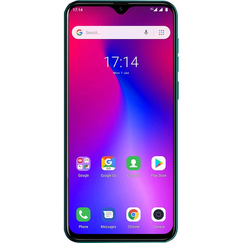 Смартфон ULEFONE S11 1/16GB Midnight Green (61286) Вбудована пам’ять, Гб 16