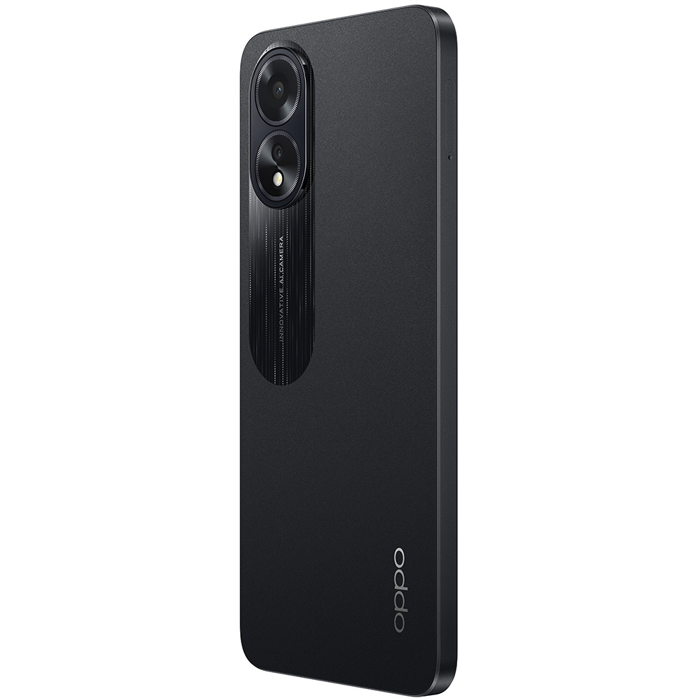 Внешний вид Смартфон OPPO A18 4/128GB glowing black (CPH2591)