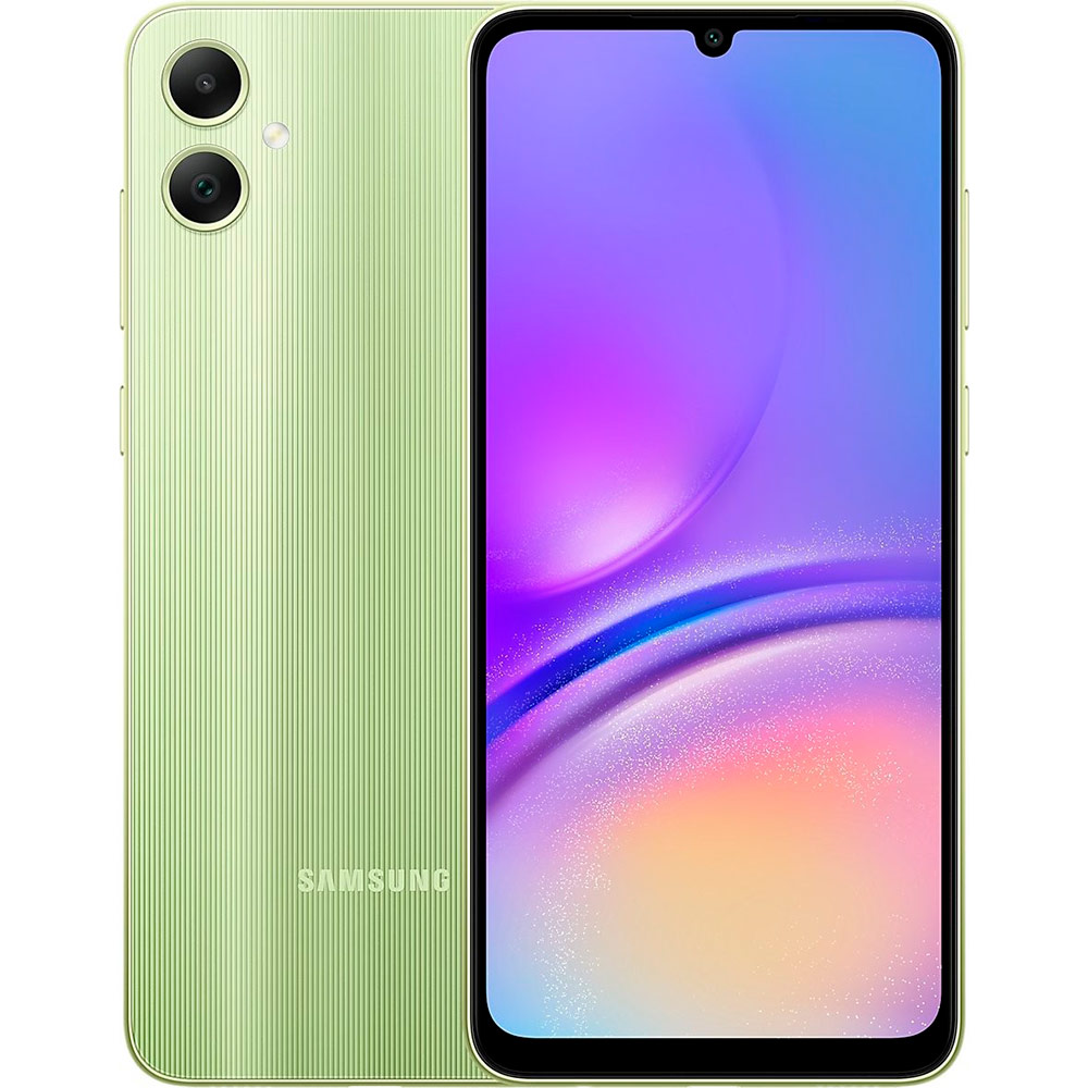 Смартфон SAMSUNG Galaxy A05 4/64Gb SM-A055F Dual Sim Light Green  (SM-A055FLGDSEK)