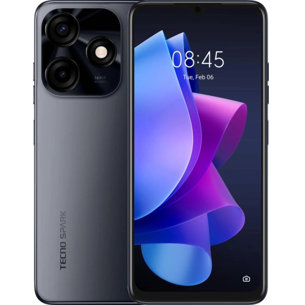 Смартфон TECNO Spark 10C 4/128GB Meta Black (4895180798153)