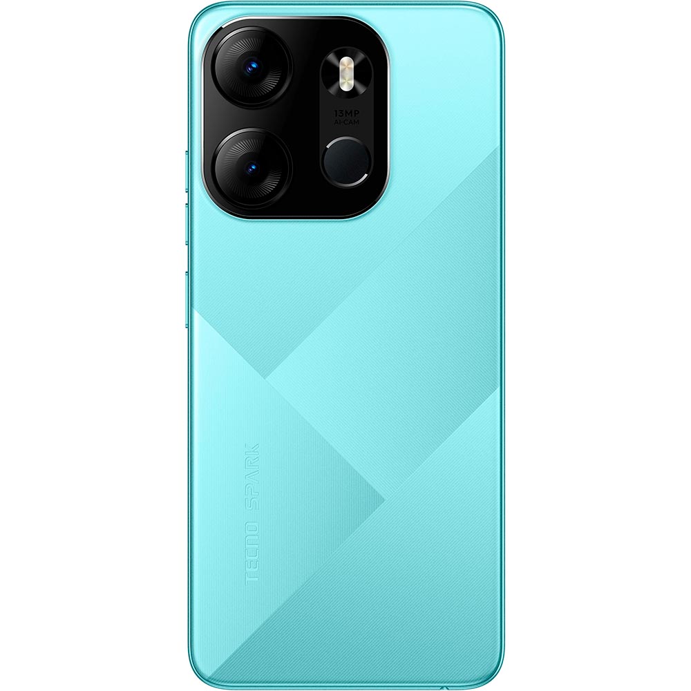 Смартфон TECNO Spark Go 2023 (BF7) 4/64GB Dual Sim Uyuni Blue (4895180793028) Встроенная память, Гб 64