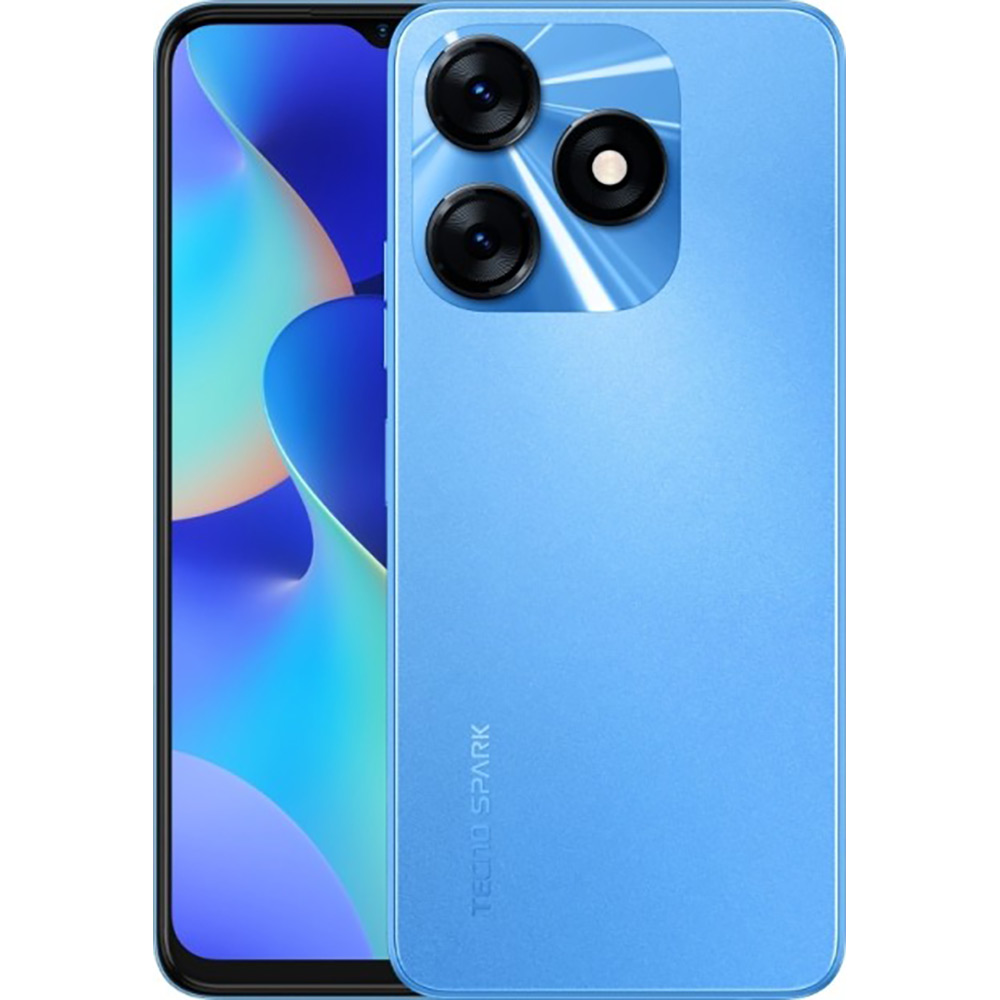 TECNO Spark 10 (KI5Q) 8/128 Gb Dual Sim Meta Blue (4895180797743) купить в  Киеве ➦ лучшая цена в Фокстрот по всей Украине: Харьков, Днепр, Одесса,  Николаев, Запорожье