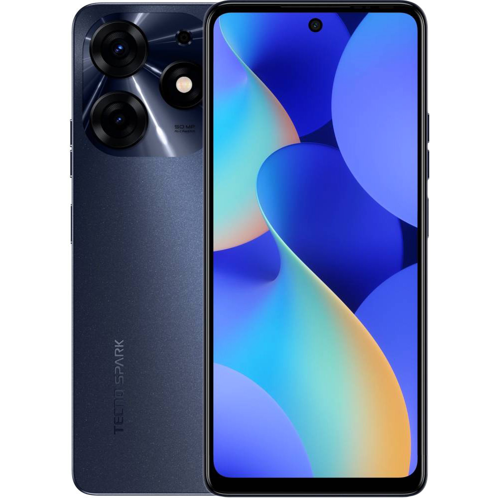 TECNO Spark 10 Pro (KI7) 8/128GB Dual Sim Starry Black (4895180796081)  купить в Киеве ➦ лучшая цена в Фокстрот по всей Украине: Харьков, Днепр,  Одесса, Николаев, Запорожье