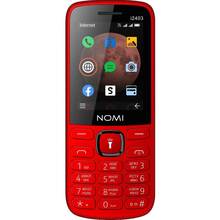 Мобільний телефон NOMI i2403 Red (996624)