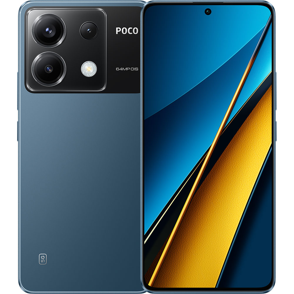 Смартфон POCO X6 5G 12/256Gb Dual Sim Blue