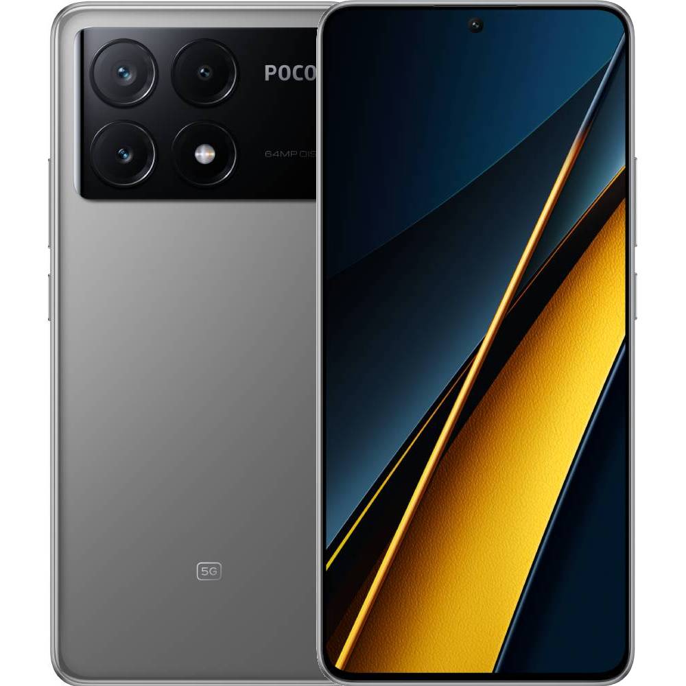 POCO X6 Pro 5G 8/256GB Dual Sim Gray купить в Киеве ➦ лучшая цена в  Фокстрот по всей Украине: Харьков, Днепр, Одесса, Николаев, Запорожье