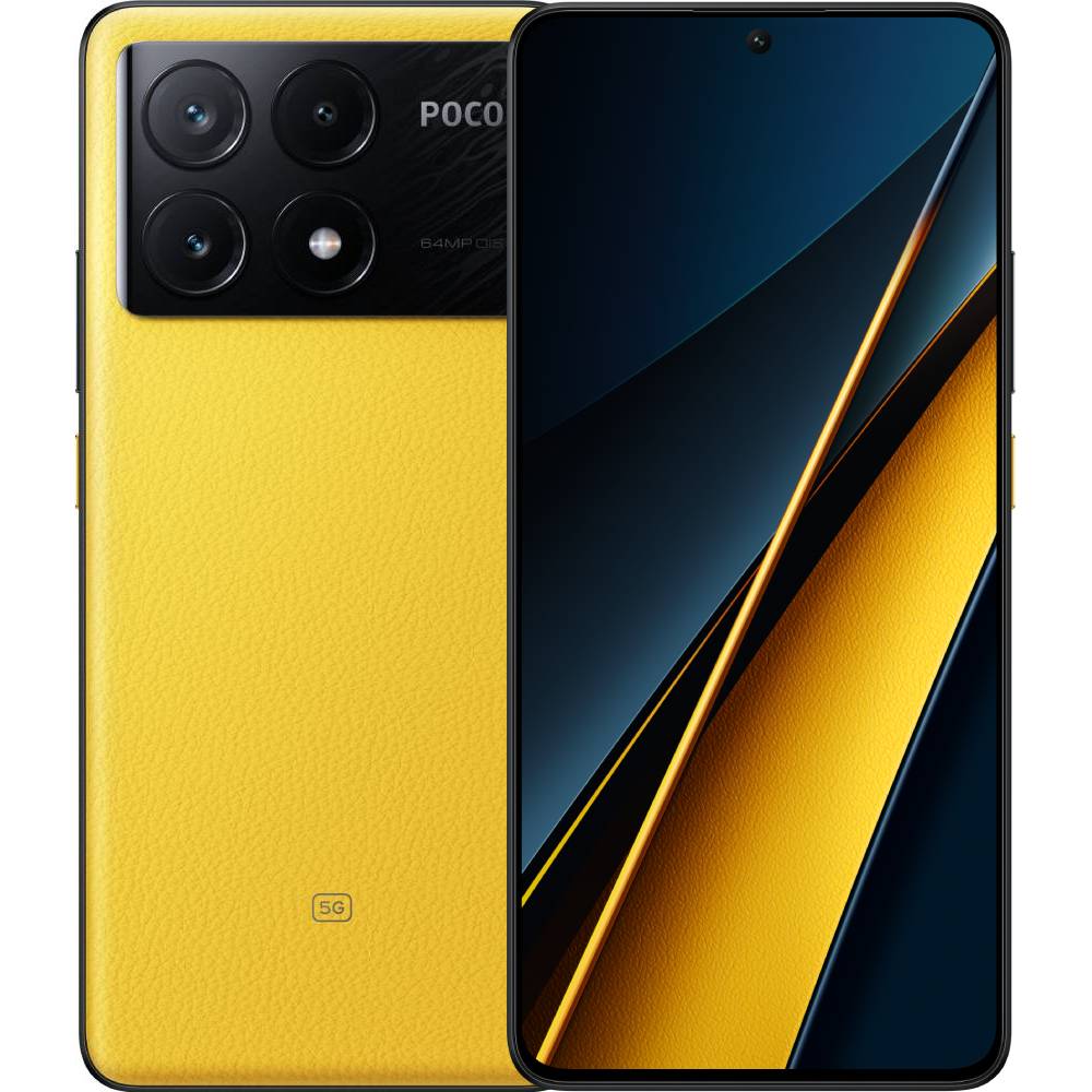 POCO X6 Pro 5G 8/256GB Dual Sim Yellow купить в Киеве ➦ лучшая цена в  Фокстрот по всей Украине: Харьков, Днепр, Одесса, Николаев, Запорожье