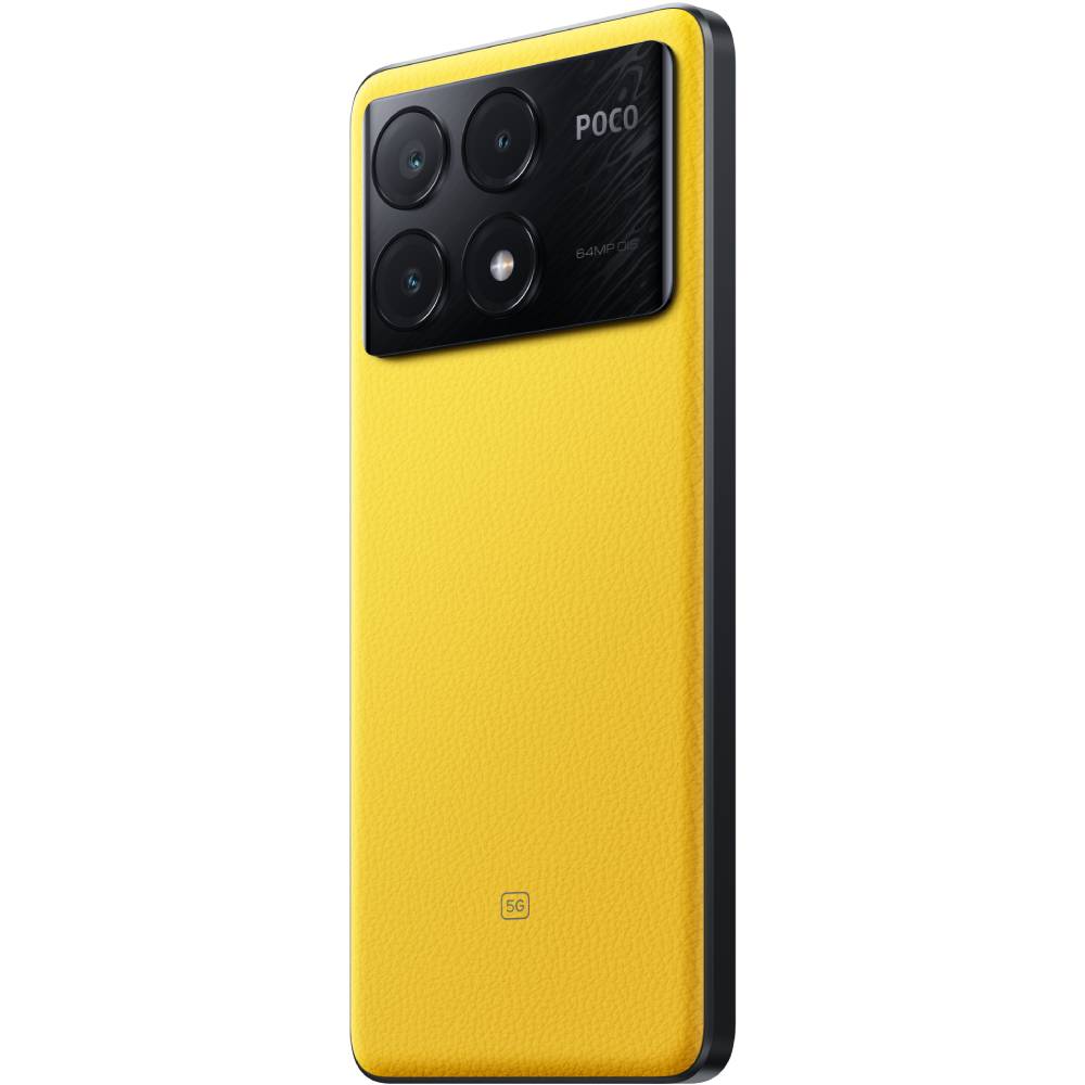 Смартфон POCO X6 Pro 5G 8/256GB Dual Sim Yellow Диагональ дисплея 6.67