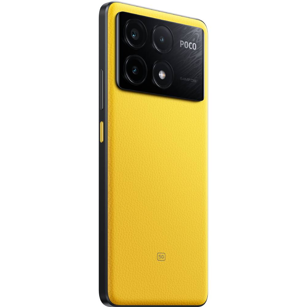 Смартфон POCO X6 Pro 5G 8/256GB Dual Sim Yellow Оперативна пам'ять, Гб 8