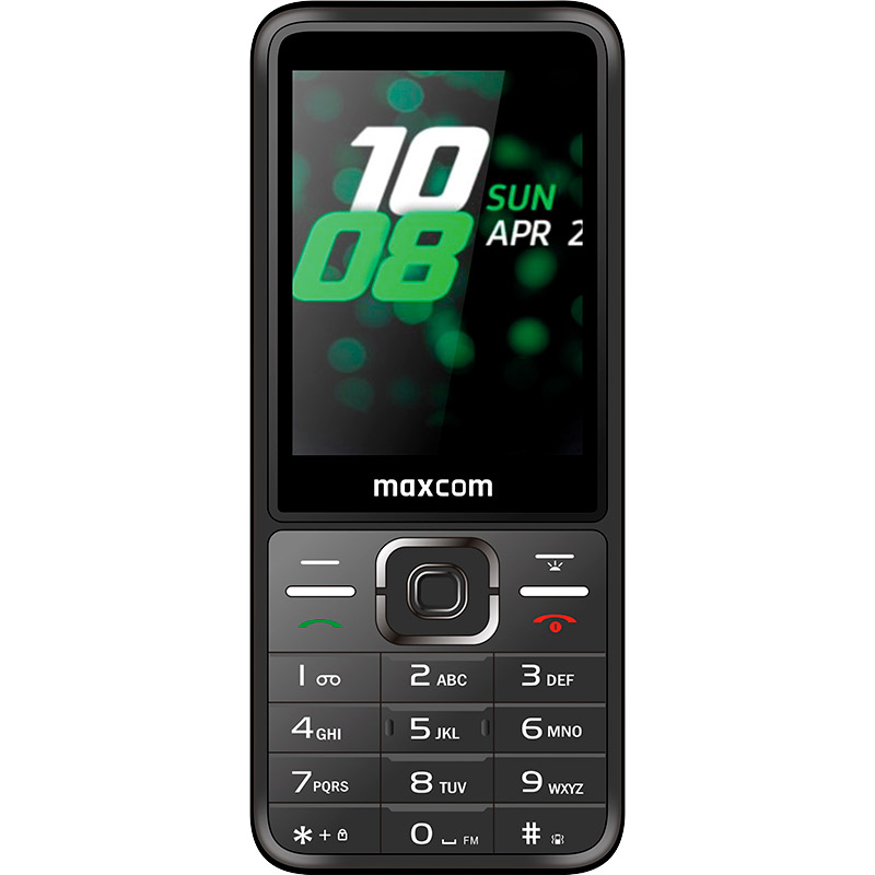 Мобільний телефон MAXCOM Classic MM244 Black (71506)