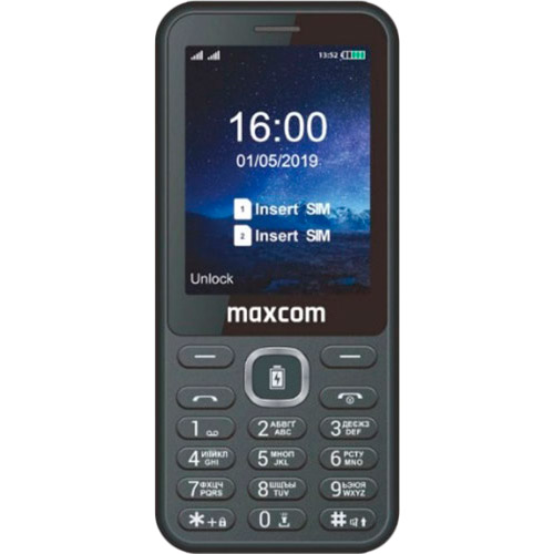 Мобільний телефон MAXCOM MM814 Type-C Black Мобільний телефон MAXCOM MM814 Type-C Black