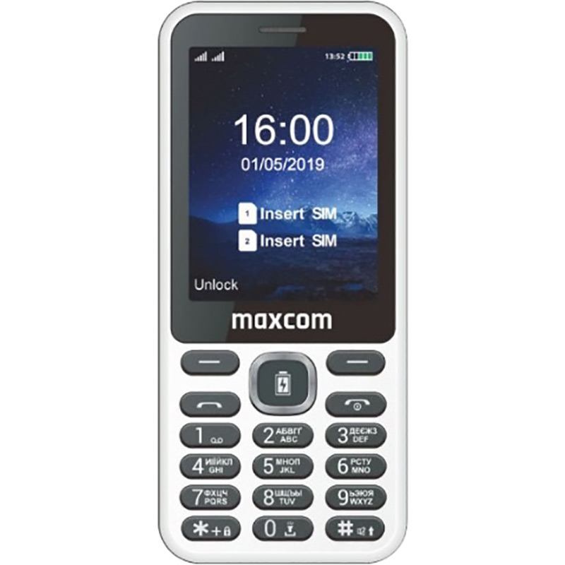 Мобільний телефон MAXCOM MM814 Type-C White Мобільний телефон MAXCOM MM814 Type-C White