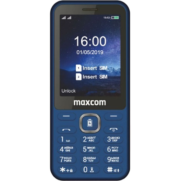 Мобільний телефон MAXCOM MM814 Type-C Blue Мобільний телефон MAXCOM MM814 Type-C Blue