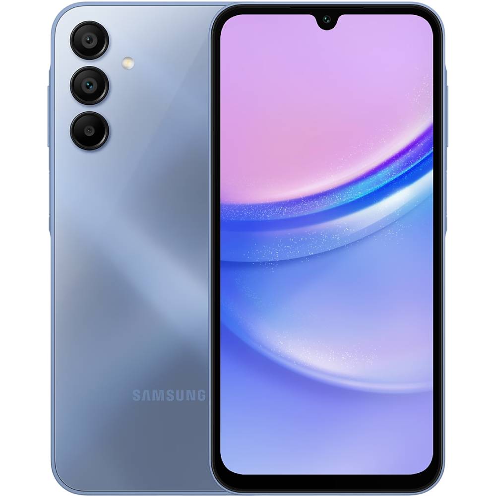 SAMSUNG Galaxy A15 LTE 4/128Gb ZBD Dual Sim Вlue (SM-A155FZBDEUC) купить в  Киеве ? лучшая цена в Фокстрот по всей Украине: Харьков, Днепр, Одесса,  Николаев, Запорожье