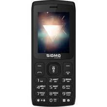 Мобильный телефон SIGMA X-style 34 NRG Type-C Black (X-style 34 NRG TYPE-C BLK)