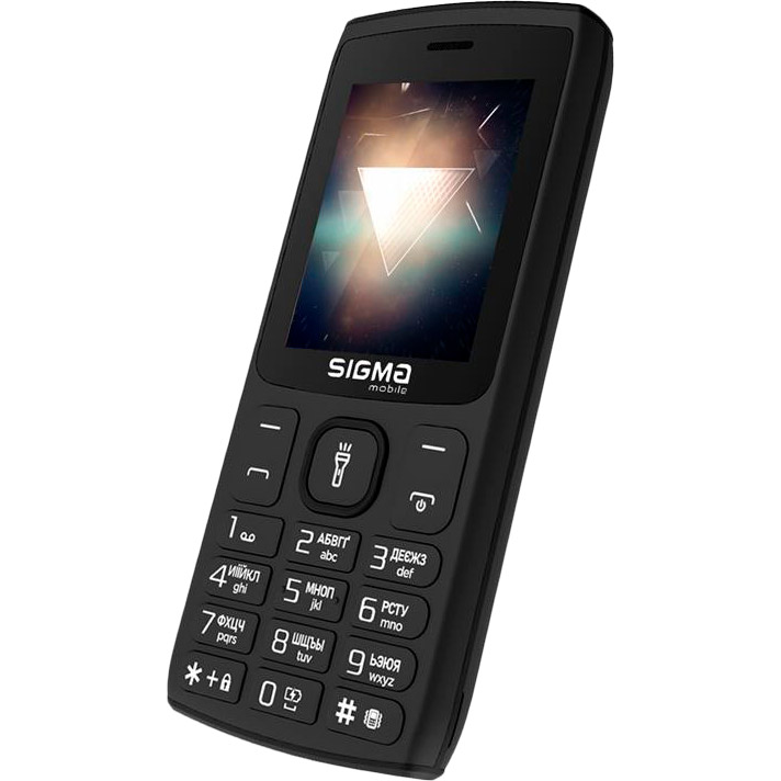 Мобільний телефон SIGMA X-Style 34 NRG Type-C Black (X-Style 34 NRG TYPE-C BLK) Матриця TFT