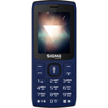 Мобильный телефон SIGMA X-style 34 NRG Type-C Blue (X-style 34 NRG TYPE-C BLU)