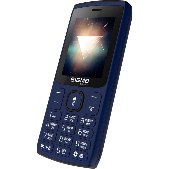 Мобільний телефон SIGMA X-Style 34 NRG Type-C Blue (X-Style 34 NRG TYPE-C BLU) Матриця TFT