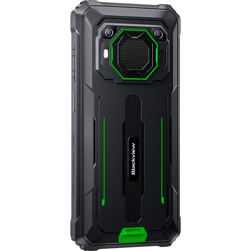 Зовнішній вигляд Смартфон BLACKVIEW BV6200 Pro 6/128GB Dual Sim Black/Green