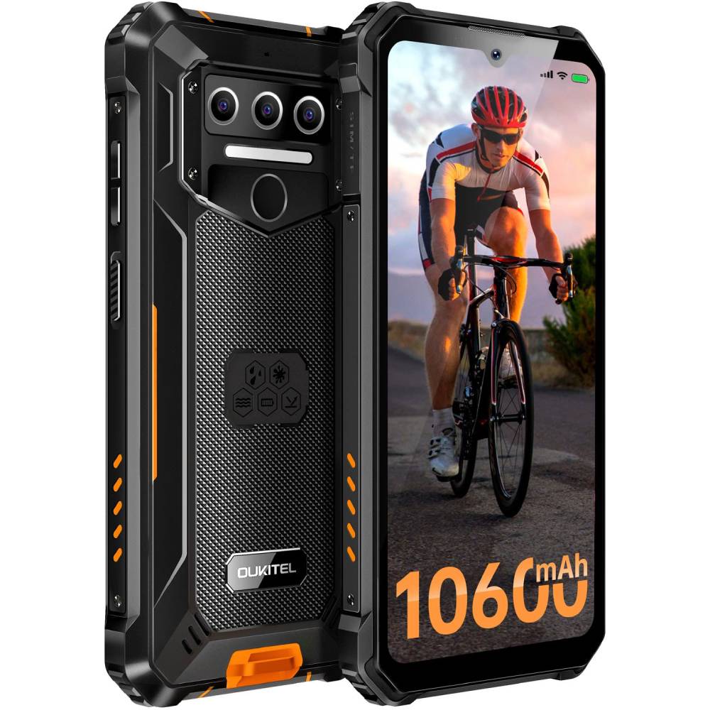 Смартфон OUKITEL wp23 pro 8/128GB NFC Dual Sim Orange Встроенная память, Гб 128
