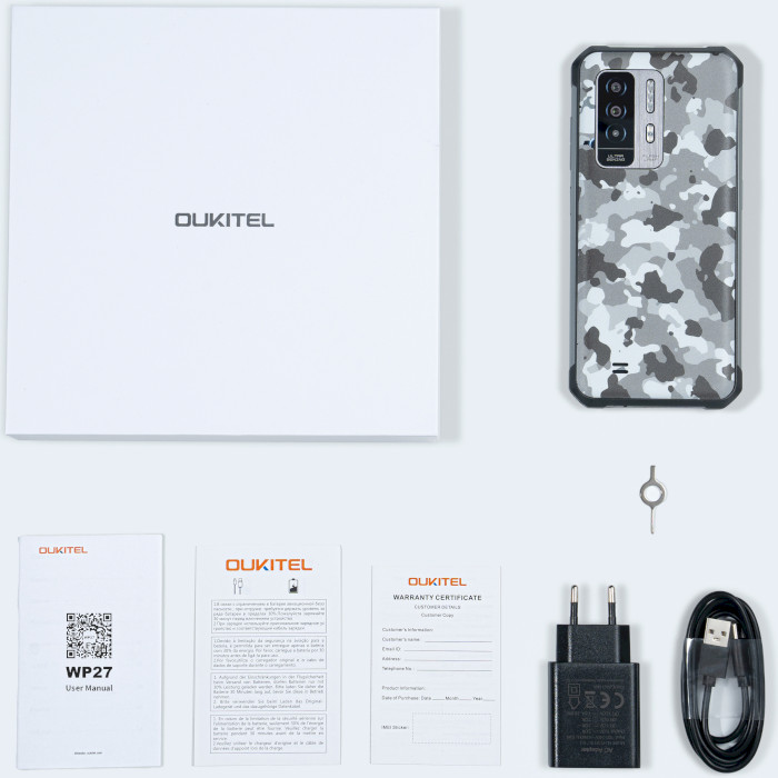 Фото Смартфон OUKITEL WP27 12/256GB NFC Camo