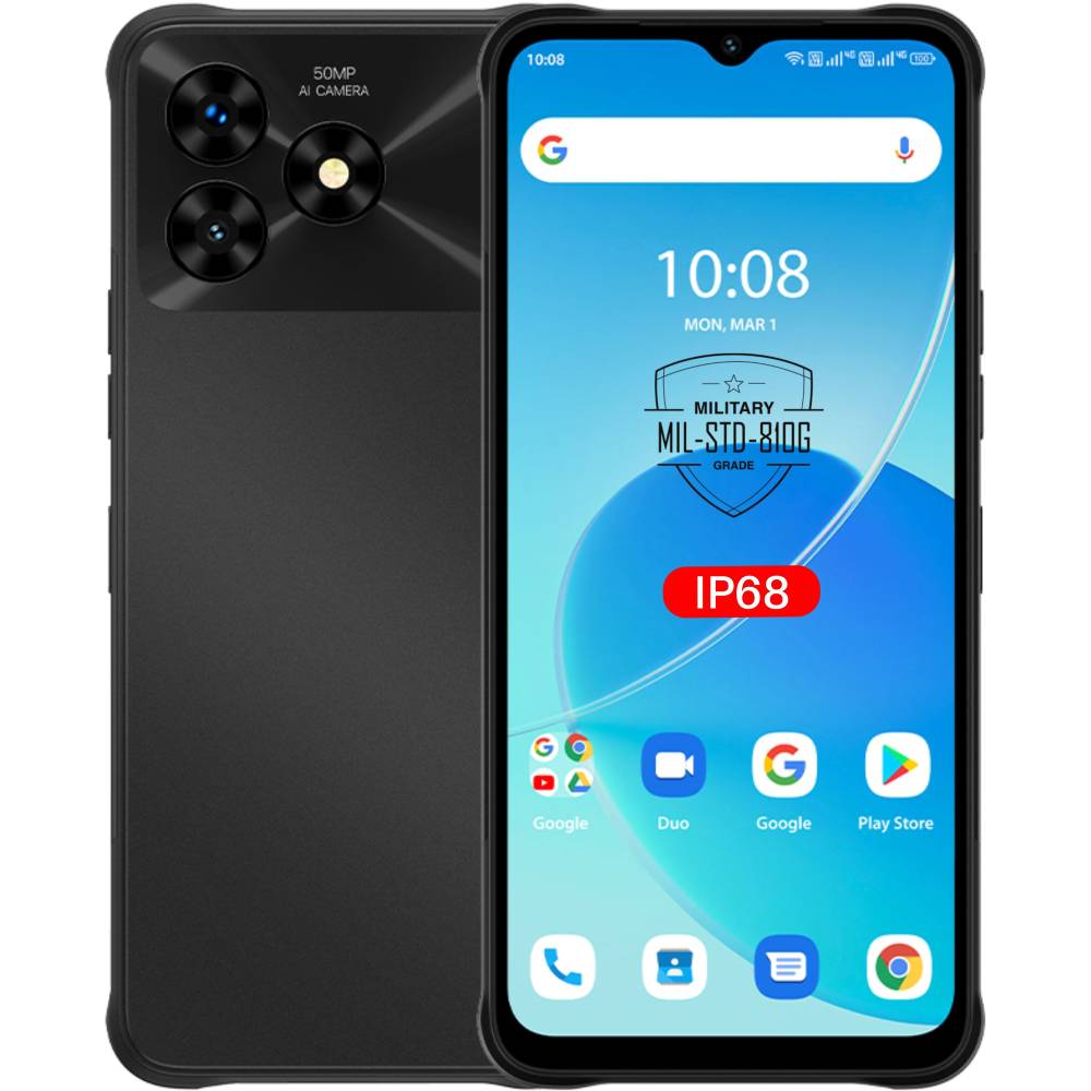 Смартфон UMIDIGI G5 Mecha (RP08) 8/128GB Dual Sim Black (6973553523002)