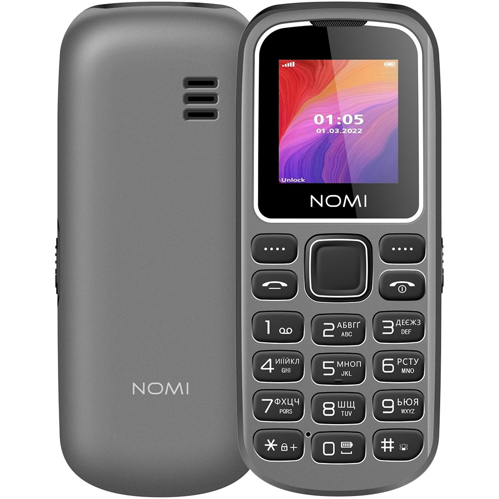 Мобільний телефон NOMI i1441 Grey