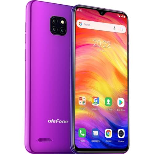 Смартфон ULEFONE Note 7 1/16GB Twilight (056697) Діагональ дисплея 6.1