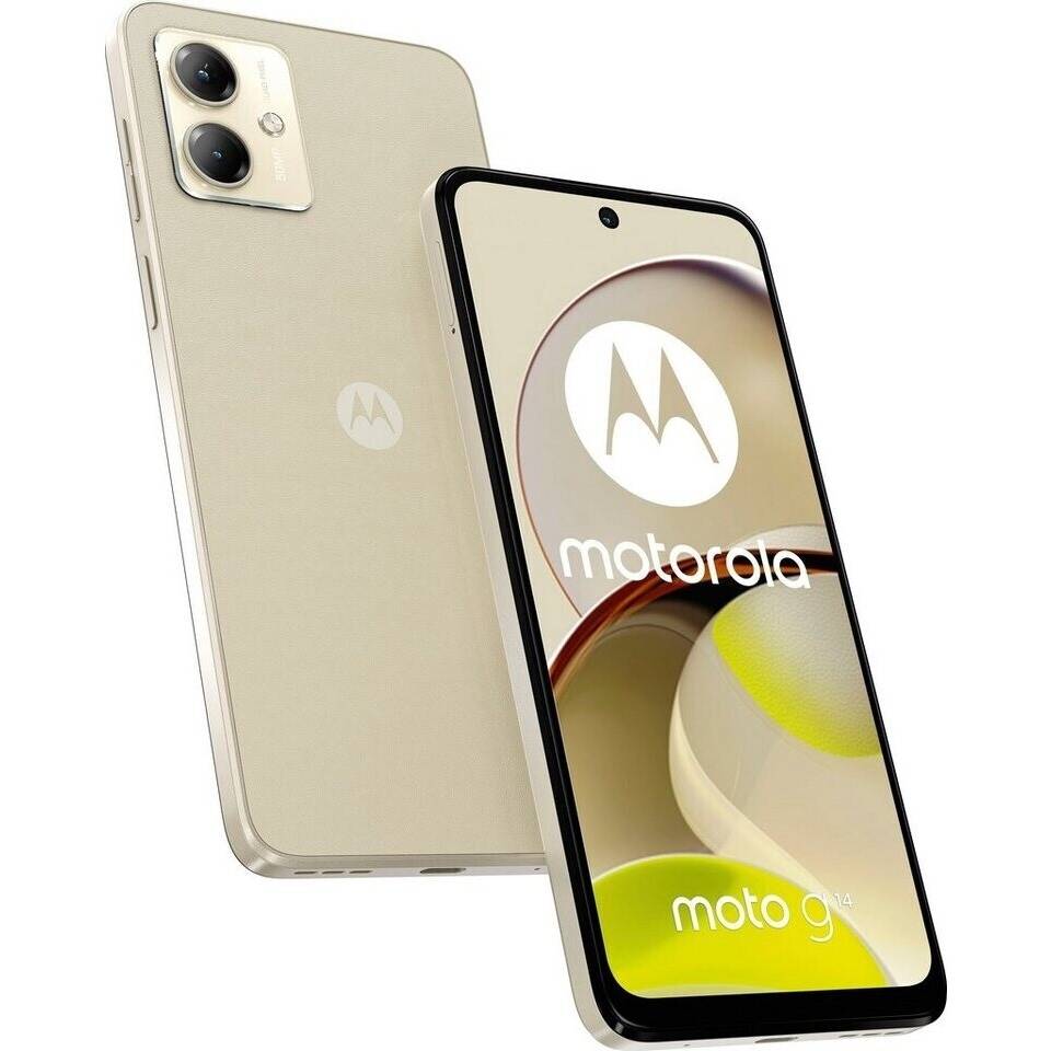 MOTOROLA G14 8/256GB Dual Sim Butter Cream купить в Киеве ➦ лучшая цена в  Фокстрот по всей Украине: Харьков, Днепр, Одесса, Николаев, Запорожье