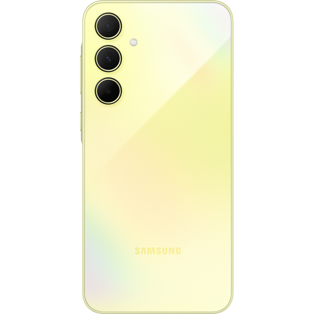 Смартфон SAMSUNG Galaxy A35 5G SM-A356B 6/128Gb ZYB Awesome Lemon (SM-A356BZYBEUC) Вбудована пам’ять, Гб 128