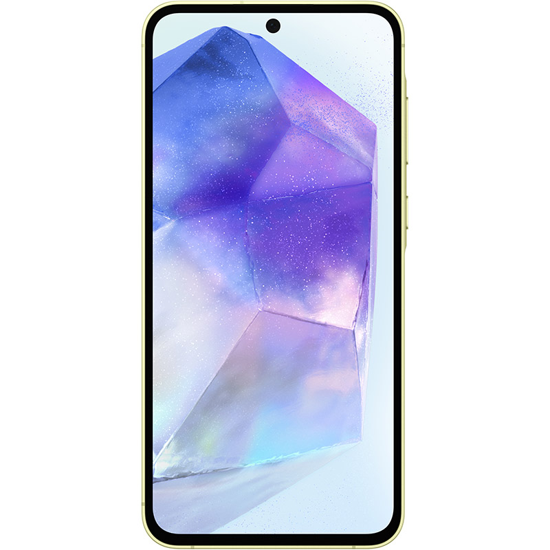 Зовнішній вигляд Смартфон SAMSUNG Galaxy A55 5G 8/128 Gb Dual Sim Awesome Lemon (SM-A556BZYAEUC)