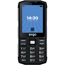 Мобильный телефон ERGO E282 Dual Sim Black