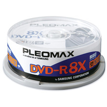 Носители инфомации PLEOMAX Samsung DVD-R 4.7Gb 8x Cake 25 pcs