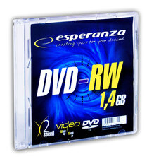 Носители инфомации ESPERANZA DVD-RW 1.4Gb 8cm 2x Slim