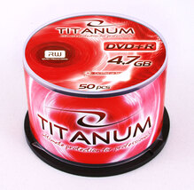 Носители инфомации TITANUM DVD+R 4.7Gb 8x Cake 50 pcs