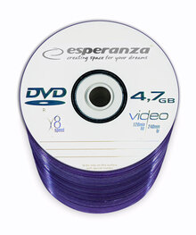 Носители инфомации ESPERANZA DVD-R 4.7Gb 8x Spin 100 pcs